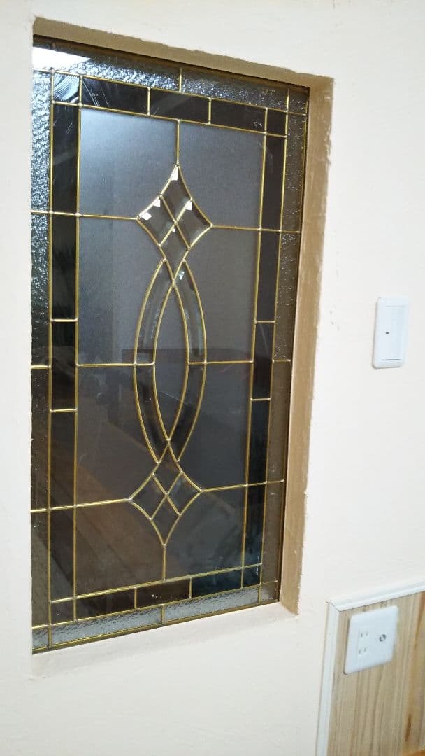 ステンドグラス　アート　レトロモダン