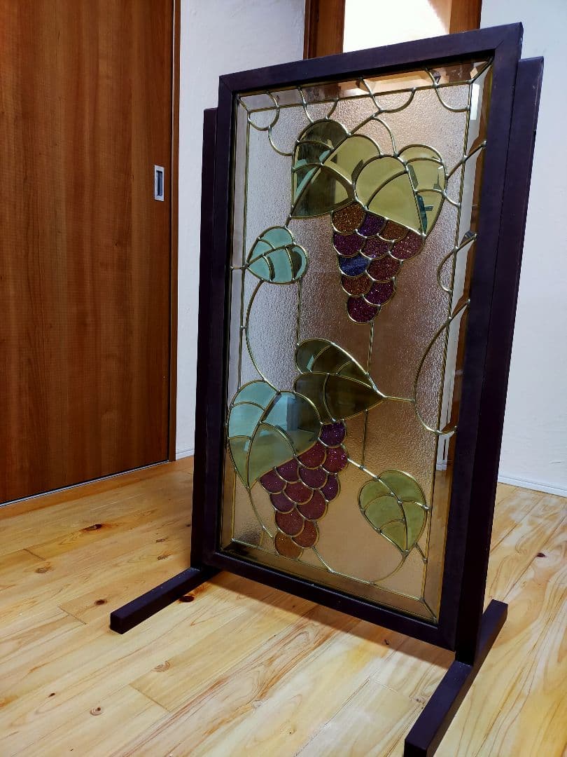 ステンドグラス　アート　レトロモダン