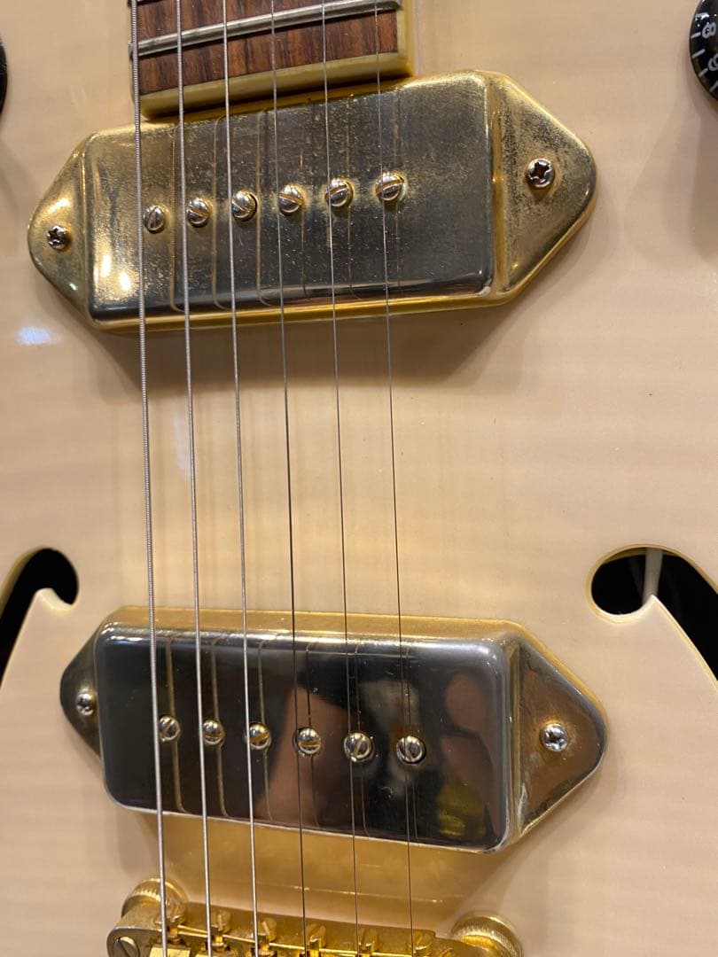 美品！エピフォン WILD KAT 純正ハードケース付き　セミホロウボディ