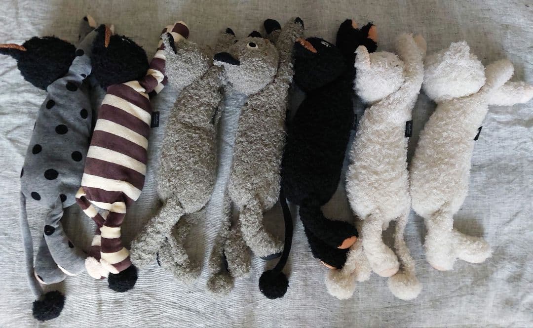 マタノアツコ 猫のぬいぐるみ７体セット