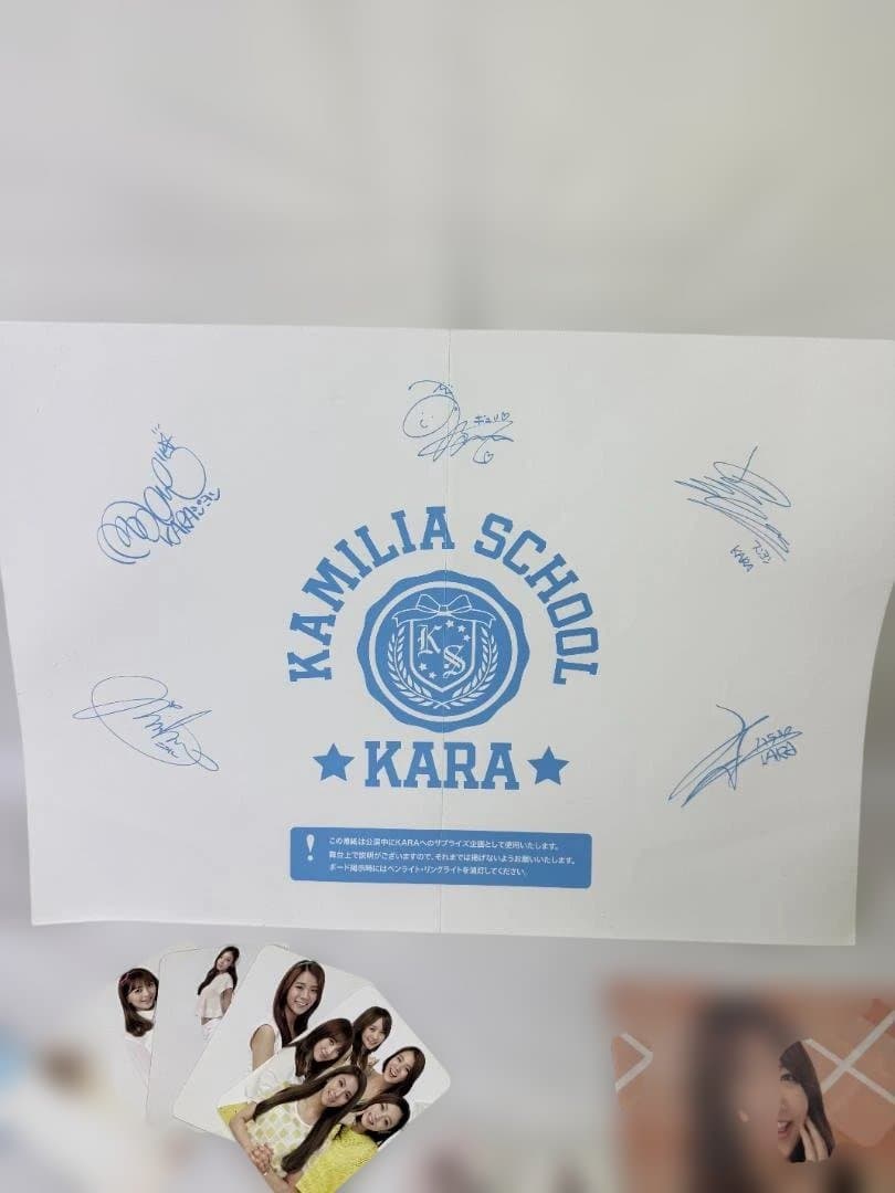 KARA 　KAMILIA SCHOOLグッズセット