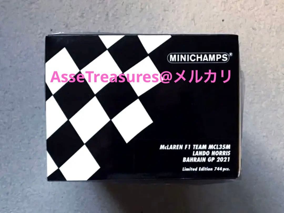 ミニチャンプス 1/18 マクラーレンMCL35M ノリス 世界744個限定