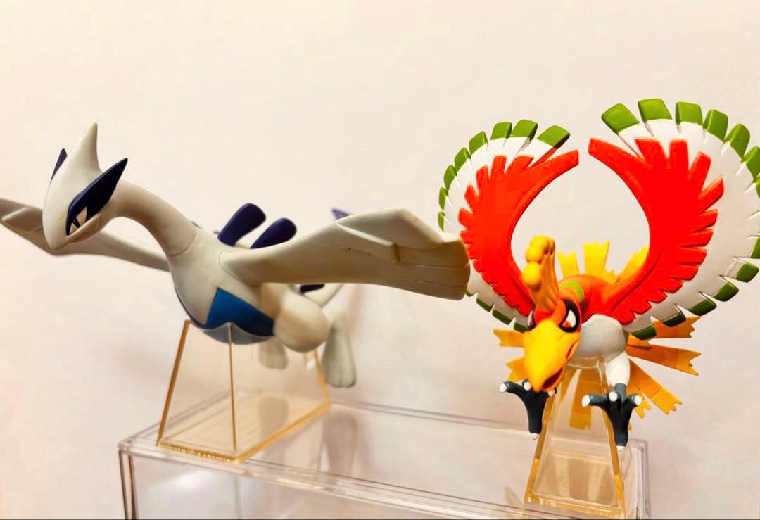 立体ポケモン図鑑 1/40スケール ホウオウ＆ルギア 当選品