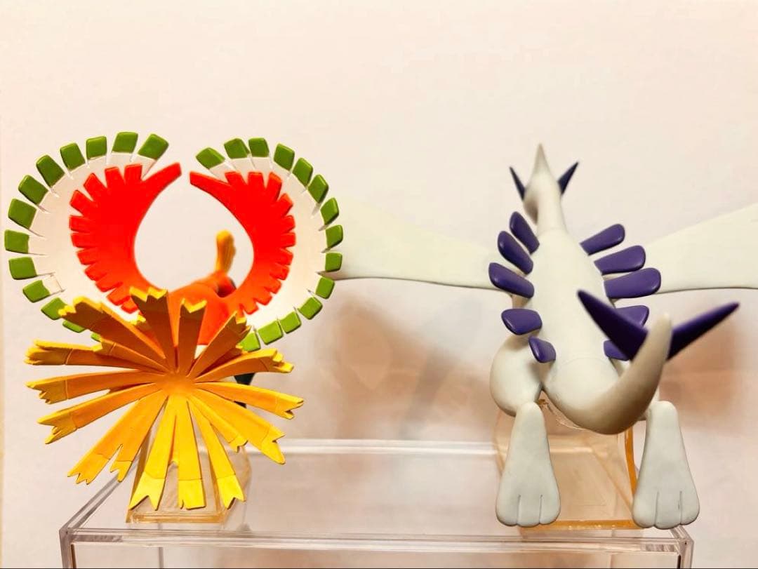 立体ポケモン図鑑 1/40スケール ホウオウ＆ルギア 当選品