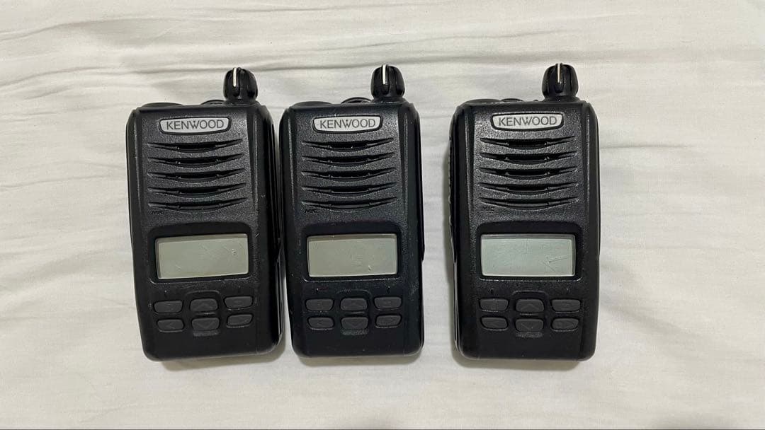 KENWOOD 無線機 3台 ケンウッド TPZ-D503 :登録局 廃局済