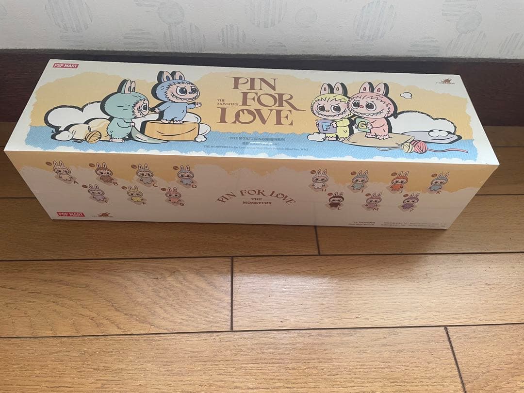 LABUBUラブブPIN FOR LOVE シリーズ （A-M）アソートボックス