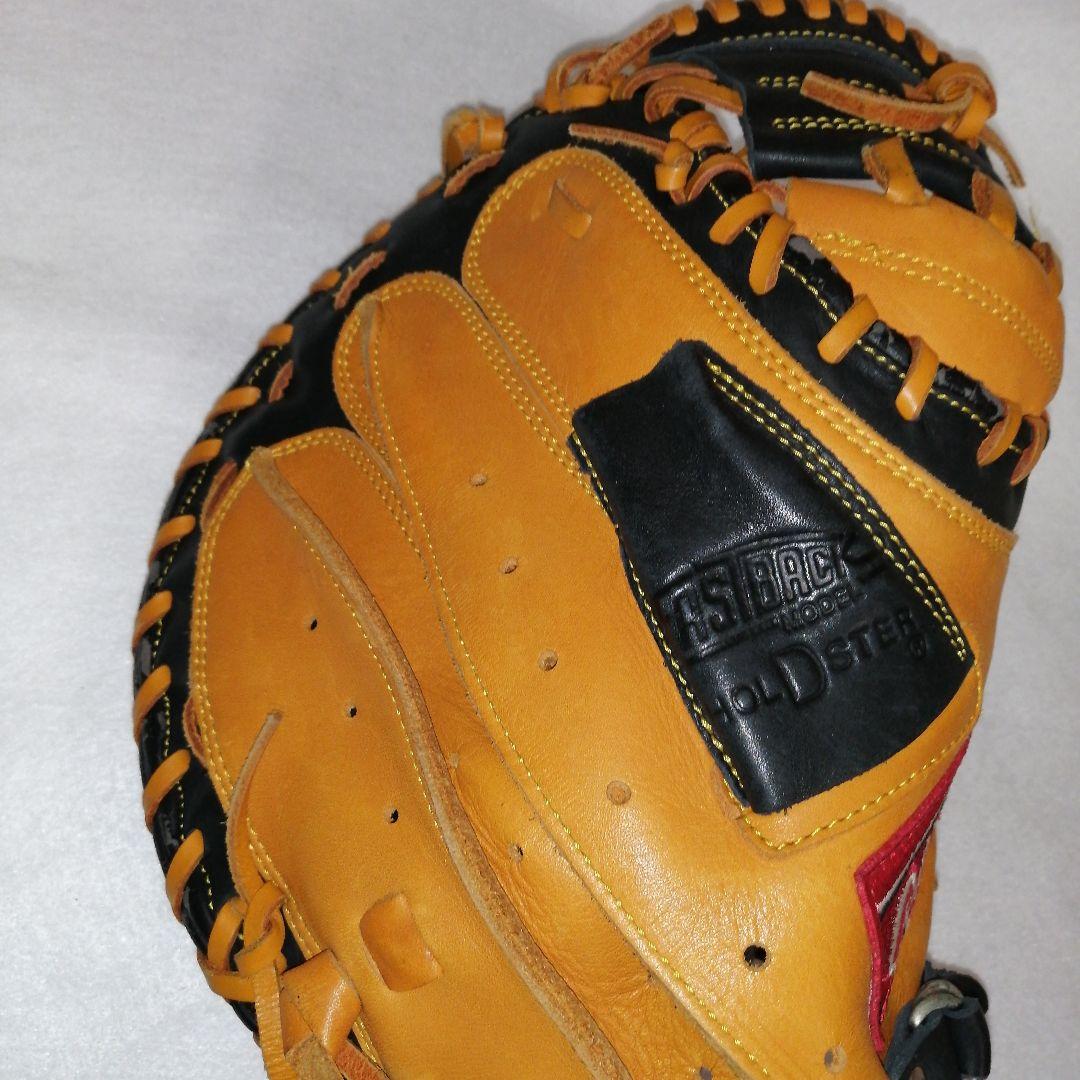 ★キャッチャーミット★Rawlings 軟式グローブ 右投げ用 飴色