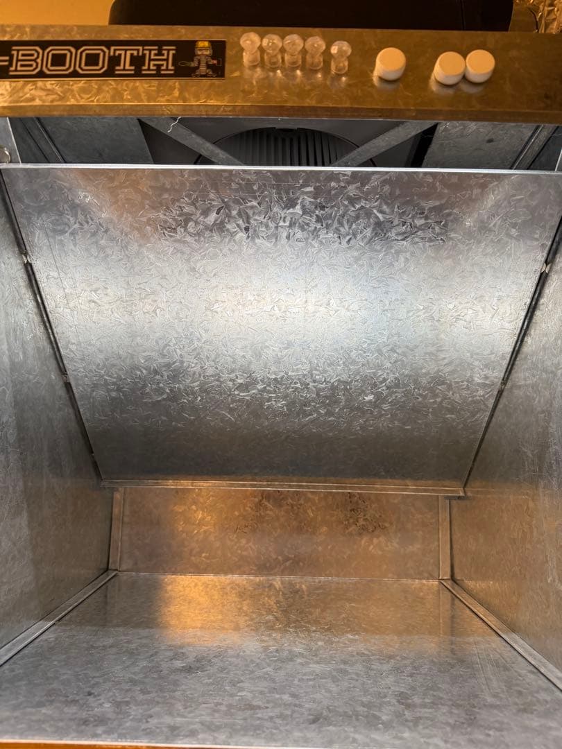 G-BOOTH M-02 塗装ブース　400m3/h セット一式