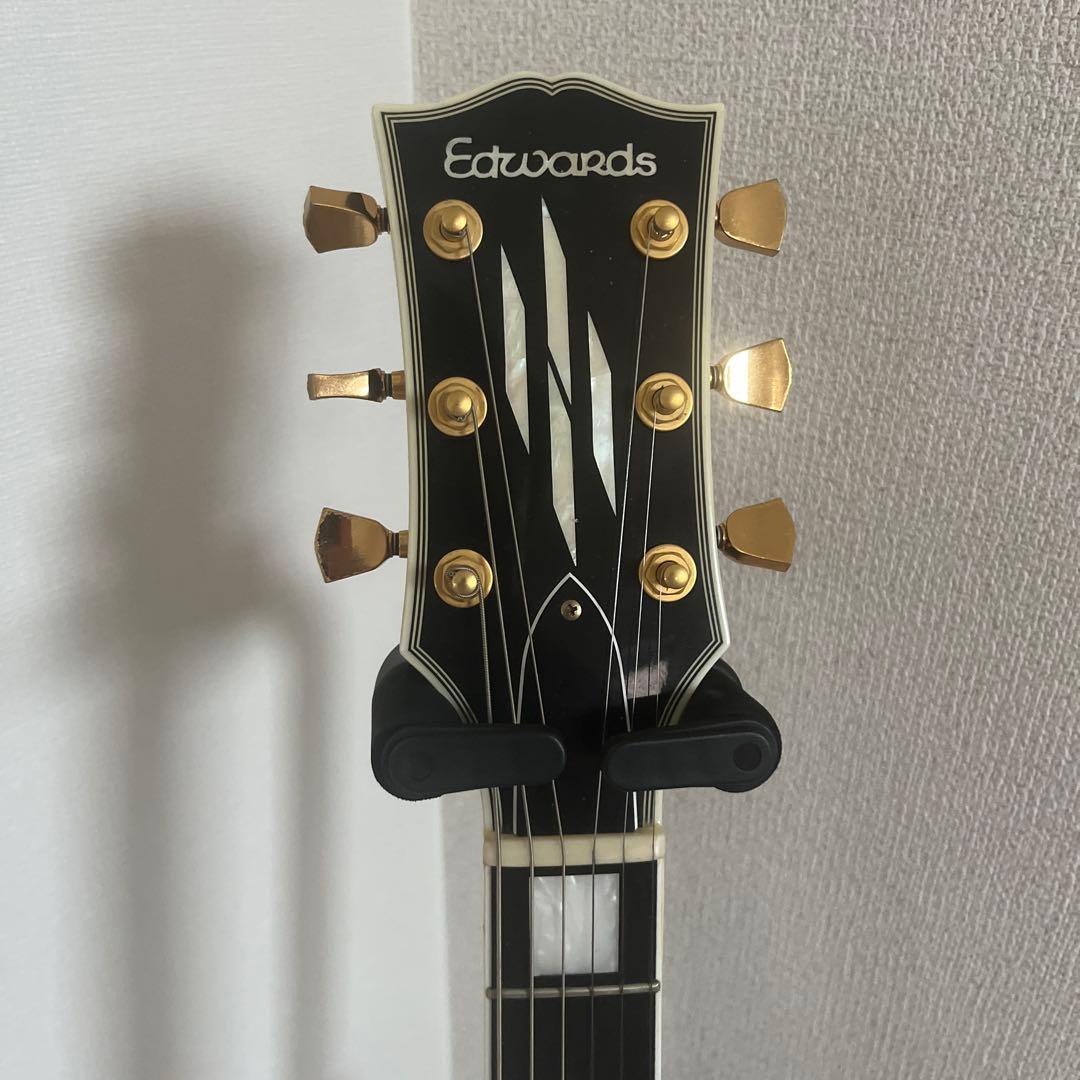 Edwards エレキギター ブラック レスポールタイプ