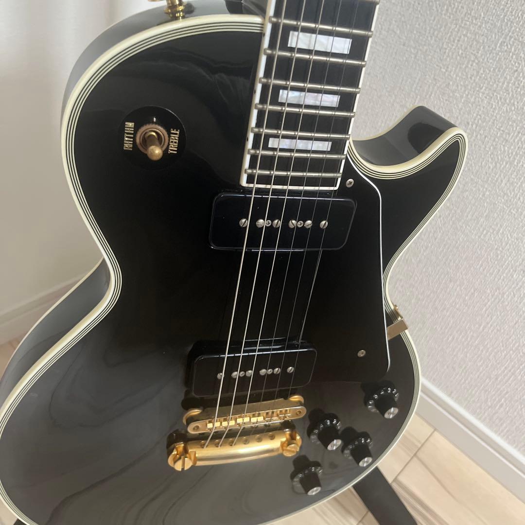 Edwards エレキギター ブラック レスポールタイプ