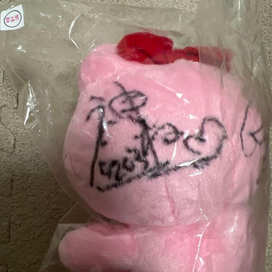 ボートレース　ピンクルサイン入りぬいぐるみ　武井莉里佳　神里琴音　競艇