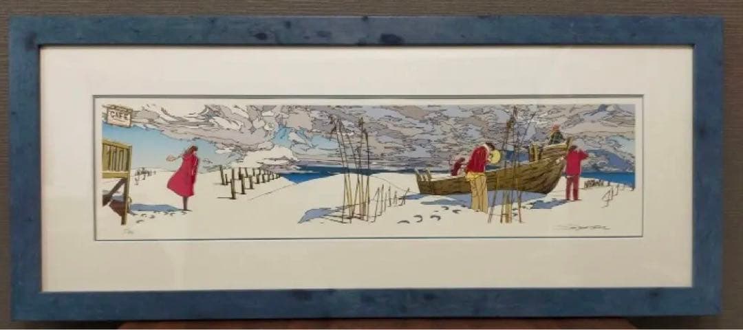 TUBE CDジャケット⭐︎コラボ作品 【わたせせいぞう絵画】遥かなる僕たちの海