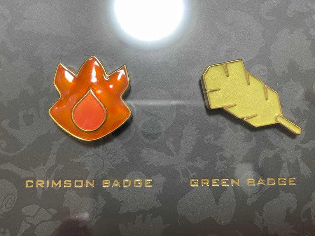 【受注生産】ジムバッジコレクション コンプリートセット 赤緑