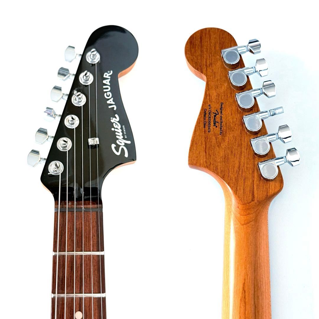 【極美品】Squier Fender JAGUAR エレキギター
