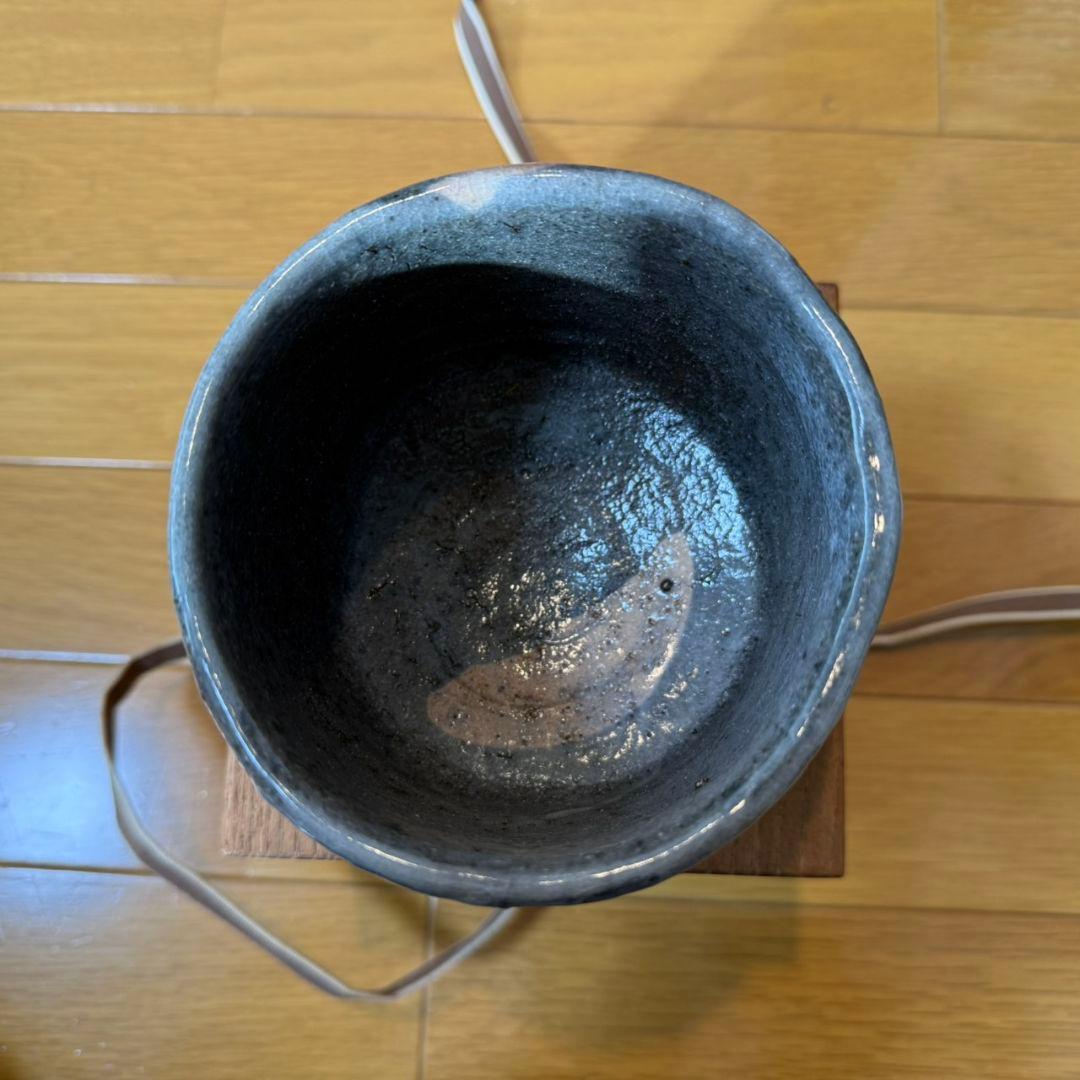 吉川水城 鉄絵茶碗