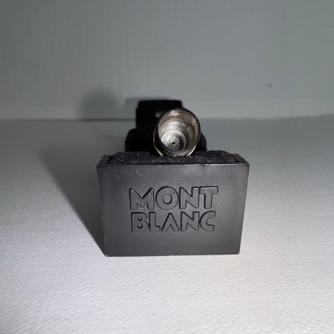 【新品未使用】　'80sモンブラン スリムライン万年筆　ペン先F（細字）　黒色