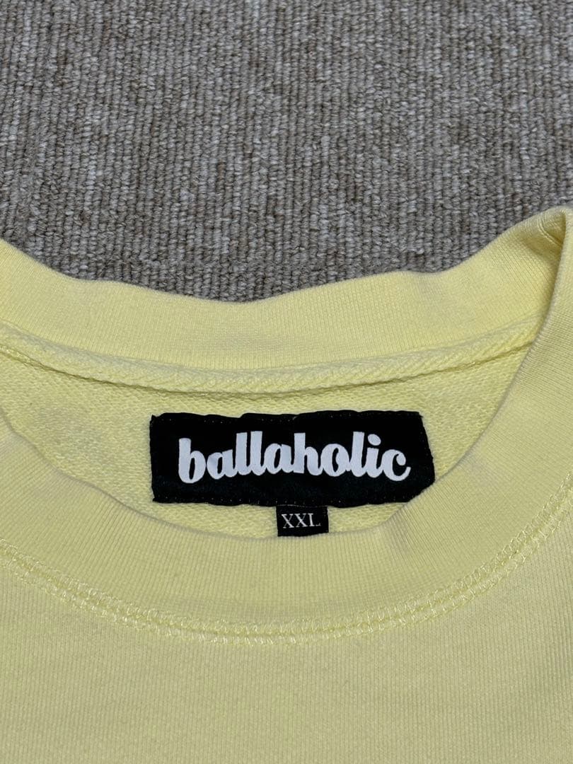 ballaholic イエロー スウェット XXL