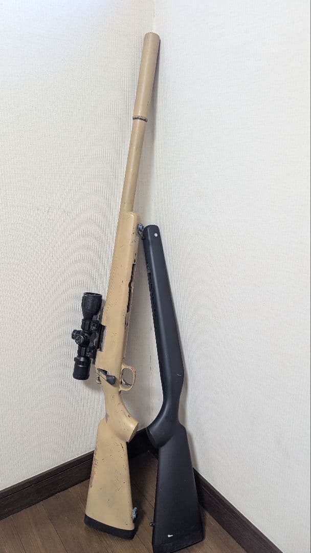 限界値下げ東京マルイGSPEC ベージュ 塗装スコープ付きその他あり。