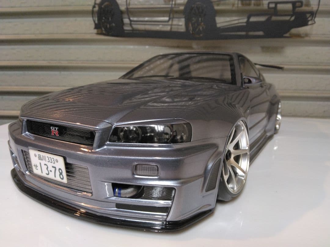 植*田様 1/10 34GT-R 未使用　後悔なし！ボディー