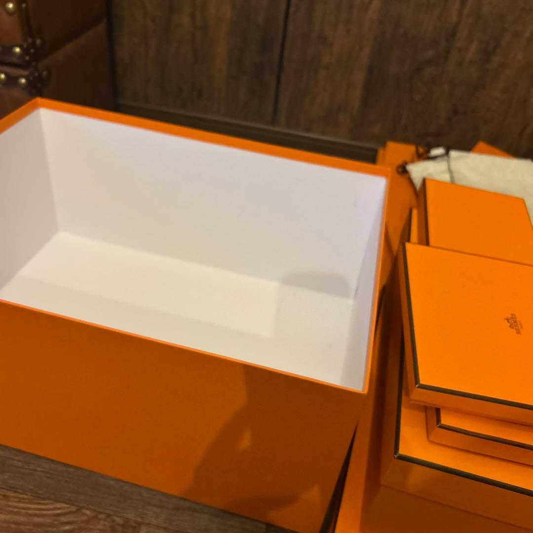 HERMES/エルメス ボックス　保存袋、リボン　まとめ売り　空箱　大箱