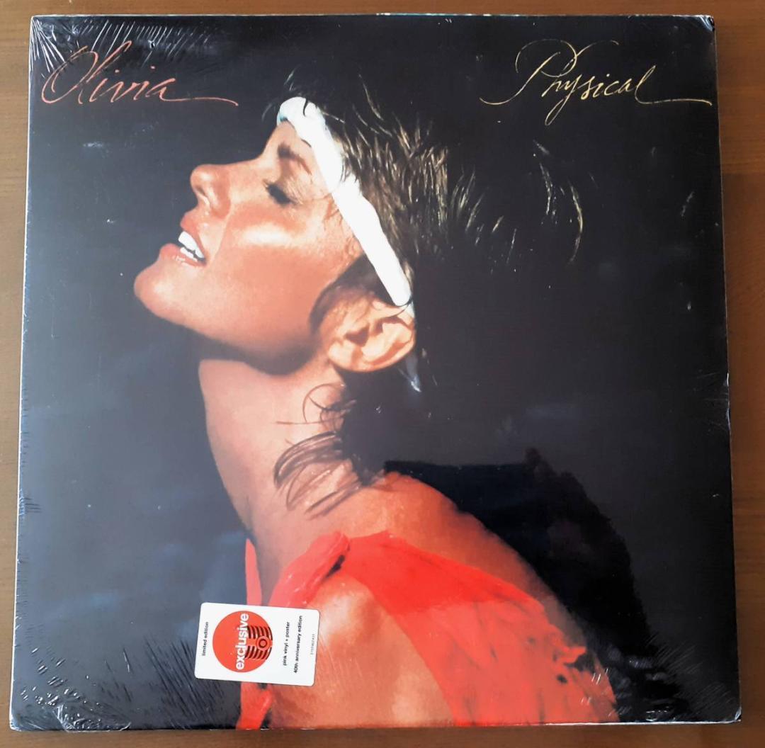 オリビア・ニュートン・ジョン　Physical　限定 重量盤 ピンクカラー LP