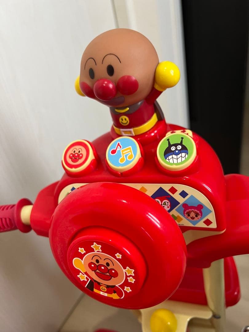 [人気キャラクター‪☆]＼アンパンマン／三輪車