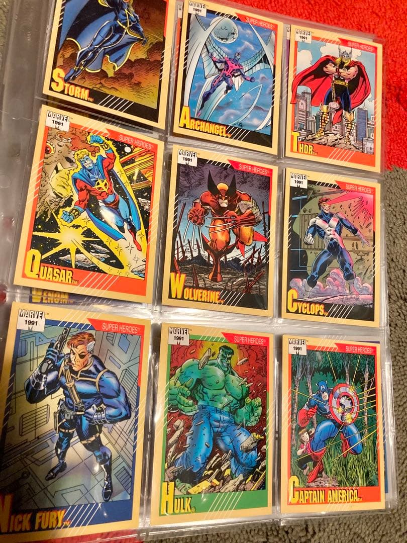 1991 マーベル・ユニバース シリーズ2 レギュラーカード全162種