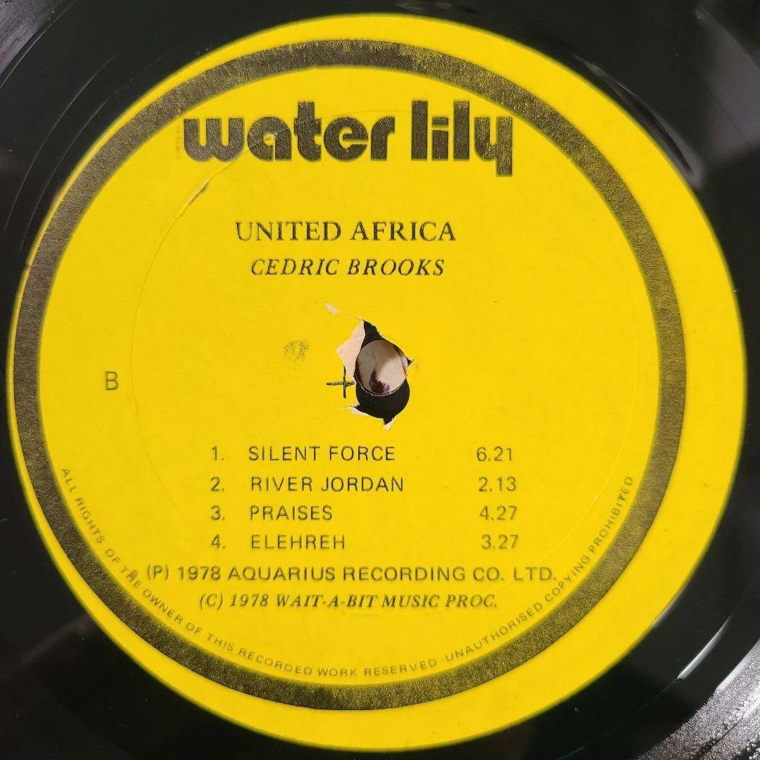 ★ＪＡＭＡオリジナル盤★『UNITED AFRICA』CEDRIC BROOKS