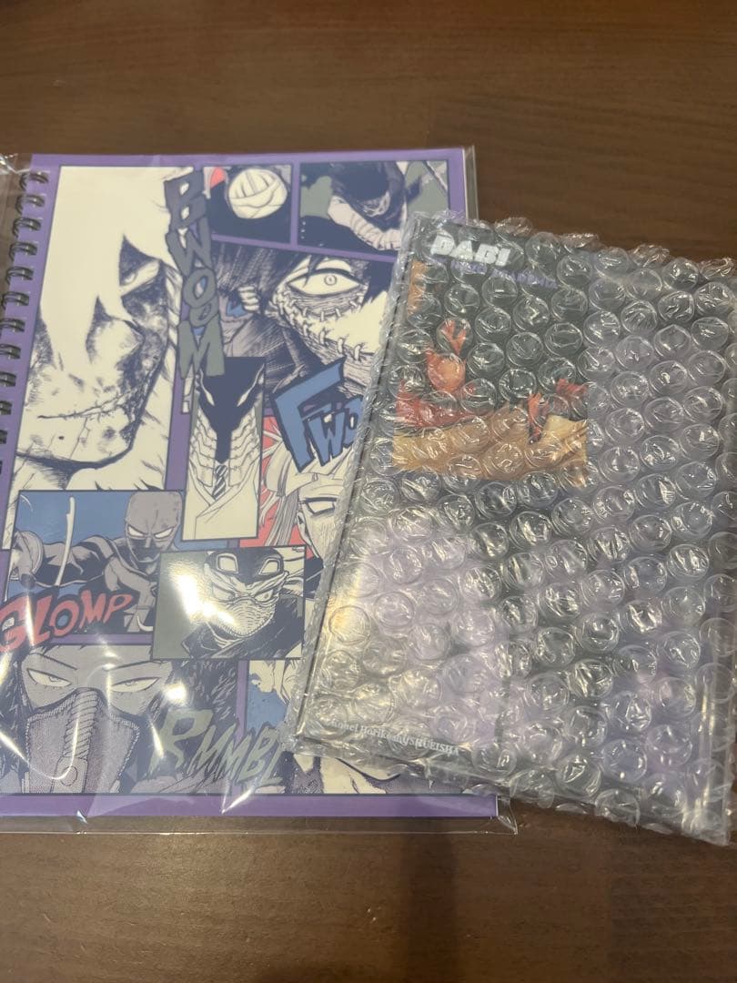 僕のヒーローアカデミア アクリルブロック　“VILLAINS”　荼毘　ノート