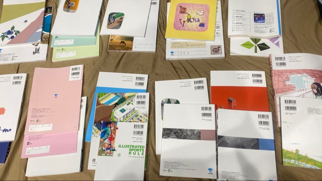 高校教科書12種類 27冊