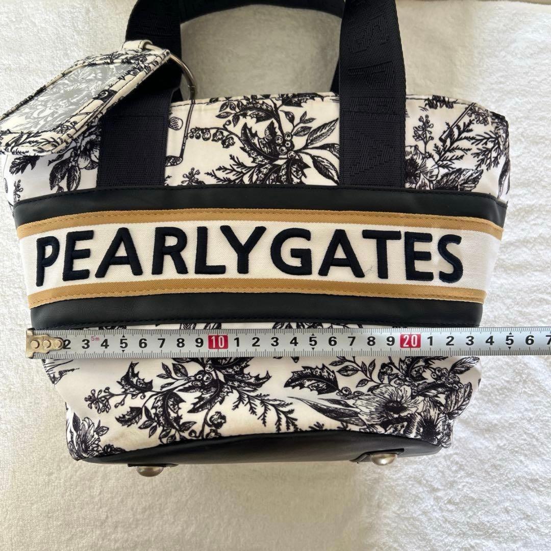 美品 PEARLY GATES パーリーゲイツ カートバッグ ラウンドバッグ