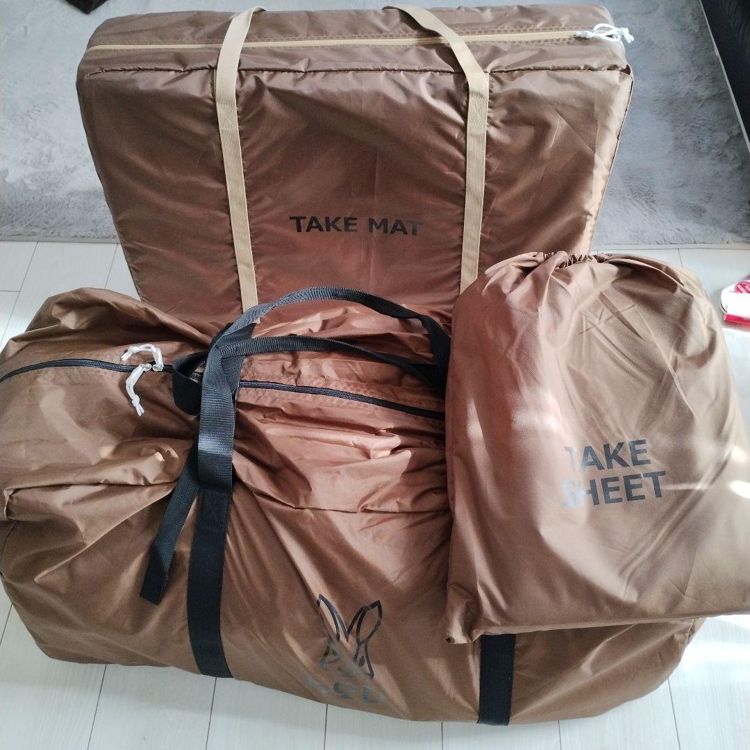 【momoooo】タケノコテント2（タン） セット 未使用品　※手渡し希望