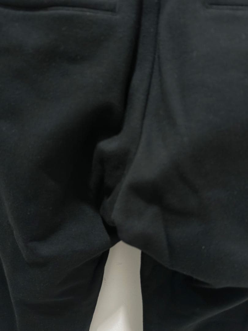 Resurrection ブラック フード付き　裏起毛暖かセットアップ　メンズL