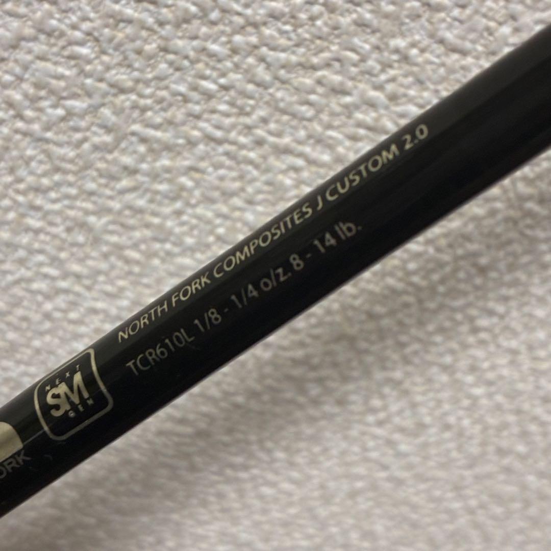 ノースフォークコンポジットＪcustom TCR610L 2/8までの価格です。