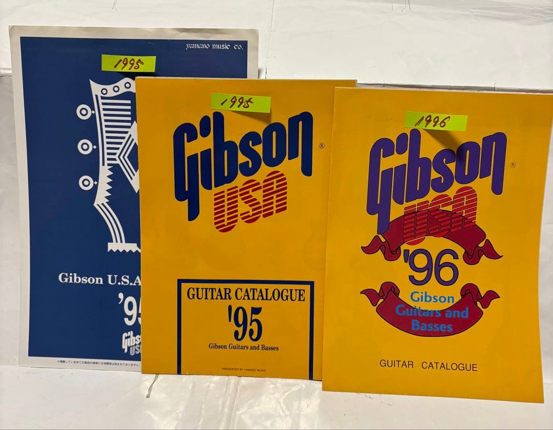 まとめ売り27点 GIBSON USA カタログ ギブソン1978年-2015年