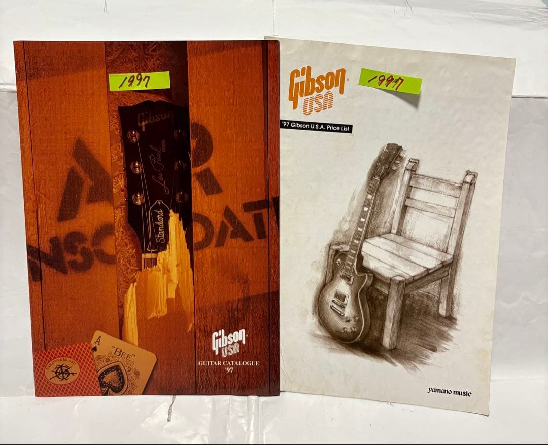 まとめ売り27点 GIBSON USA カタログ ギブソン1978年-2015年