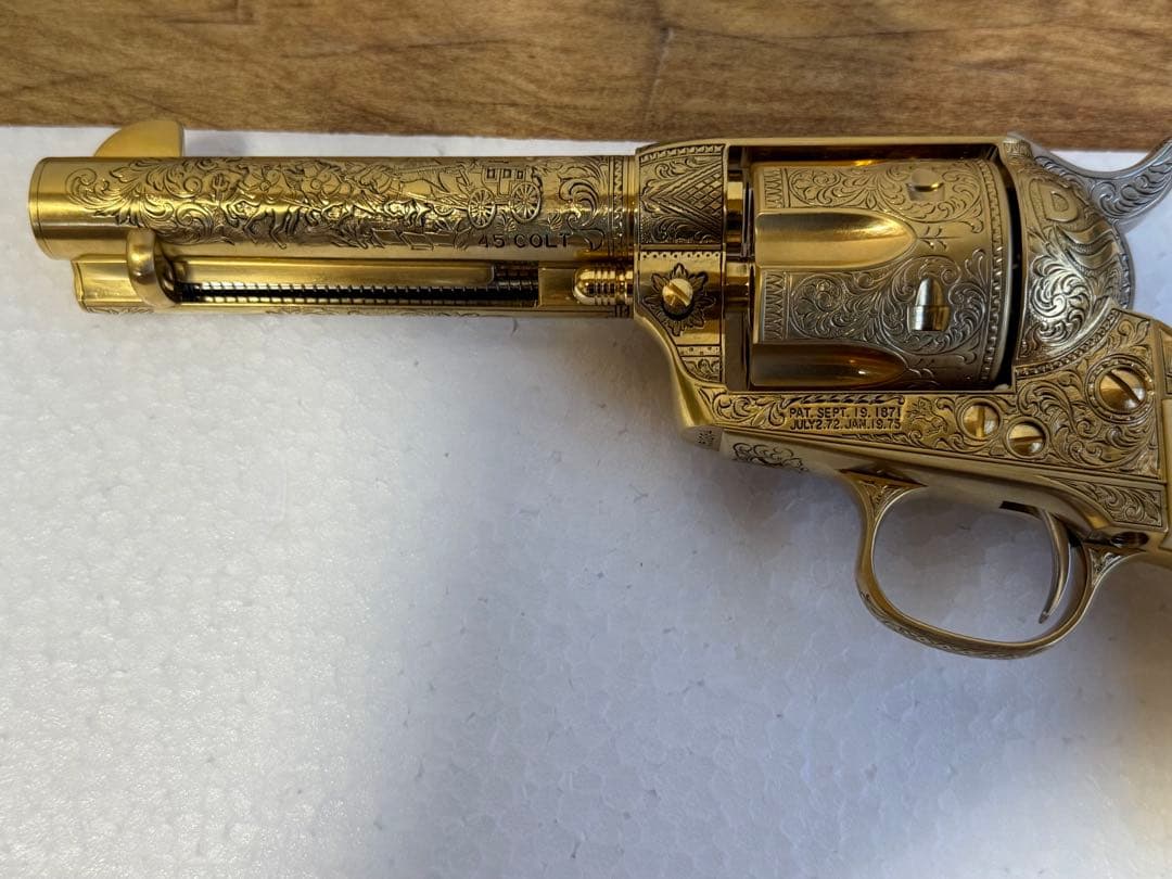 フランクリンミント　ジョン・ウェイン ウエスタン記念 金属製モデルガン