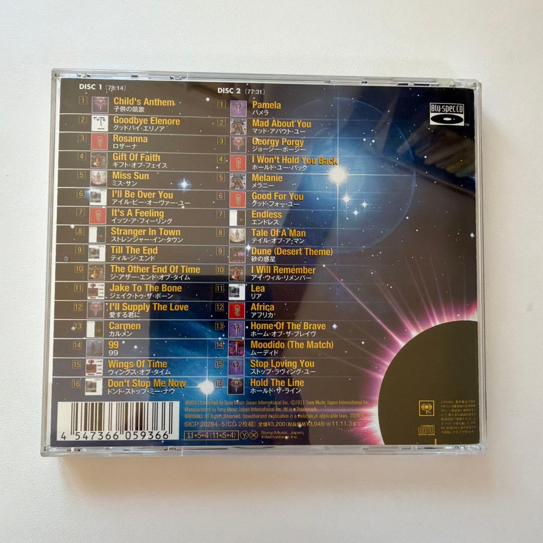 TOTO IN THE BLINK OF AN EYE 2枚組CD