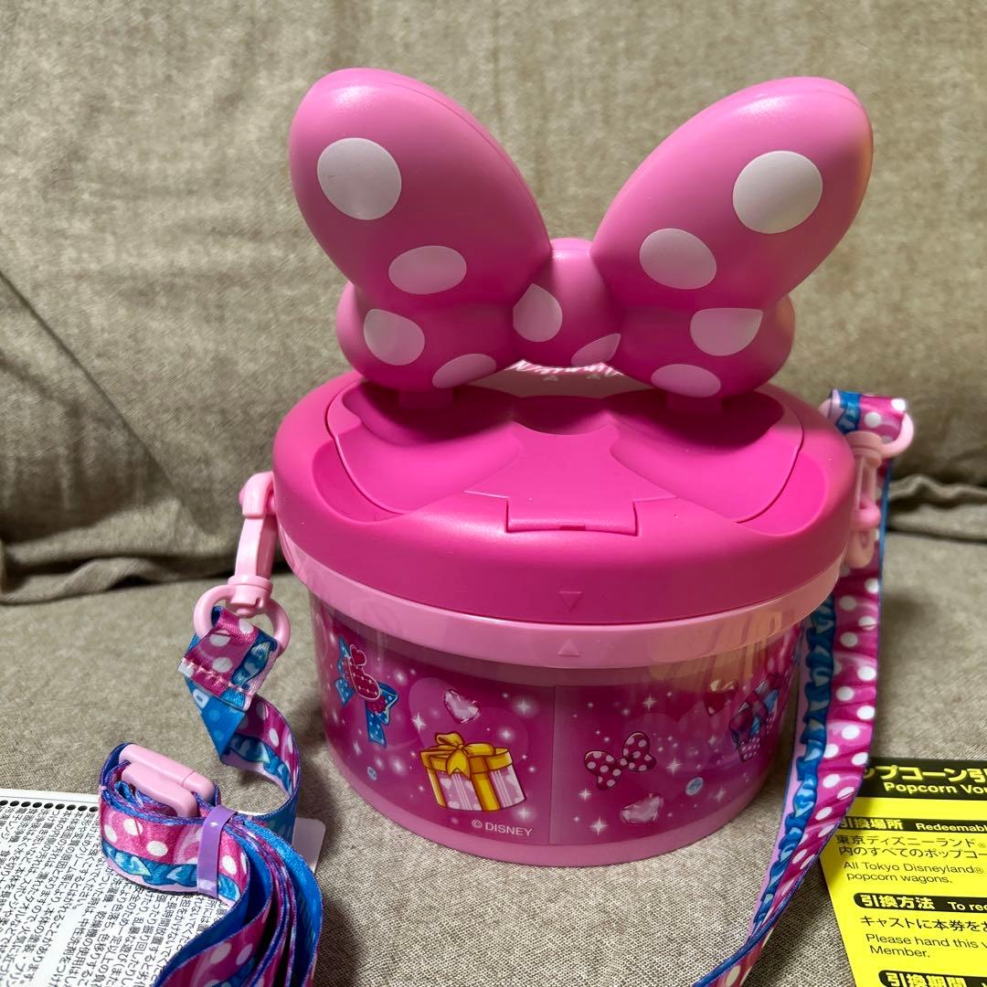 【新品タグ付き】パルパルーザ　ミニーのファンダーランド ポップコーンバケット