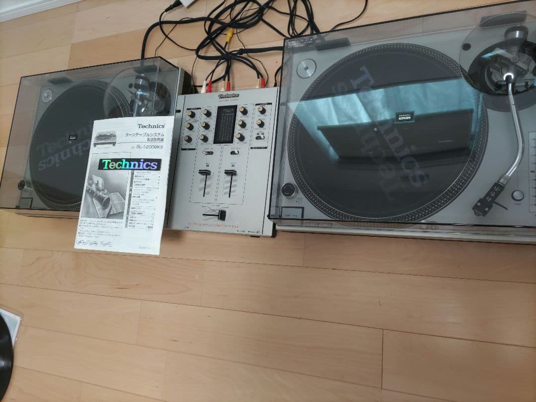 Technics SL1200MK5 (2台) /ミキサー SH-DJ1200