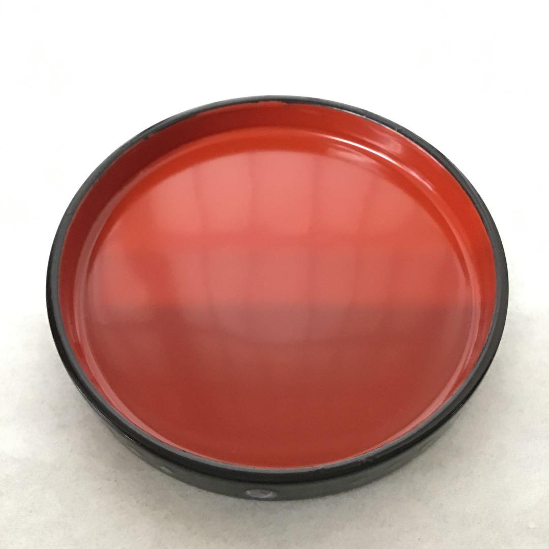 茶道具　高岡漆　青貝唐子　香合　貢山(蔵川建三)作　螺鈿　栞　共箱　S148KG