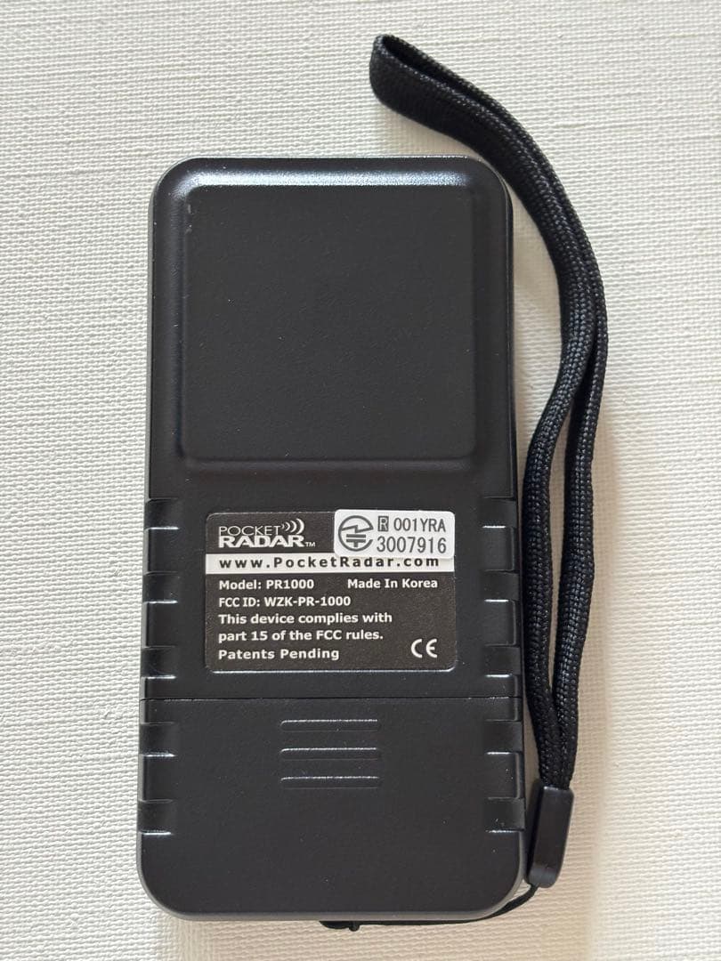 POCKET RADARポケットレーダーPR1000スピードガン