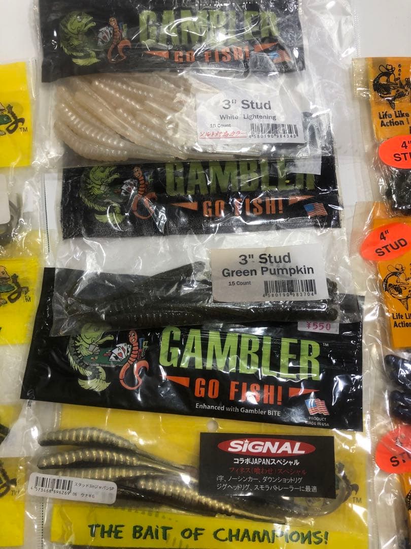 GAMBLER ギャンブラー スタッド 3インチ 127本4インチ 57本