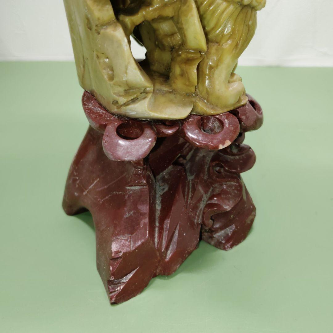 中国美術? 石彫刻 獅子 狛犬 置物 オブジェ インテリア