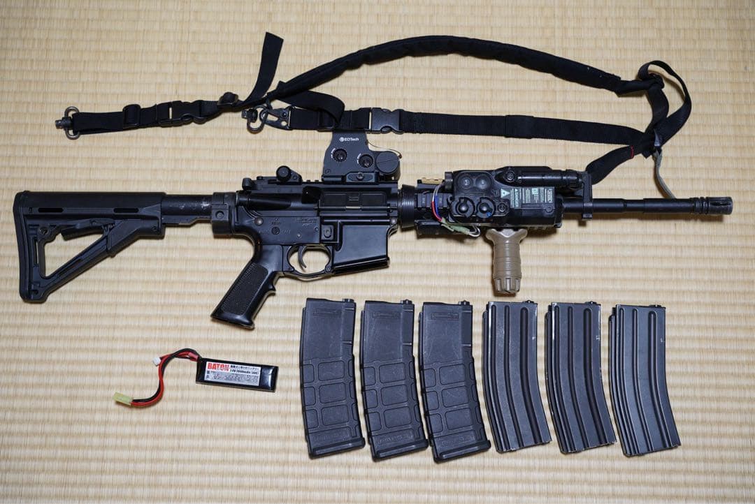 東京マルイ 次世代電動ガン SOPMOD M4カスタム品　付属品多数