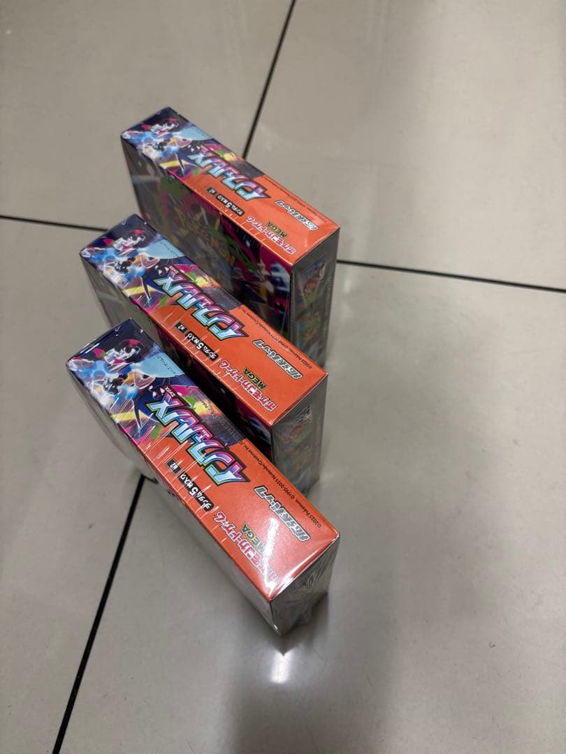 ポケモンカードインフェルノX3Box