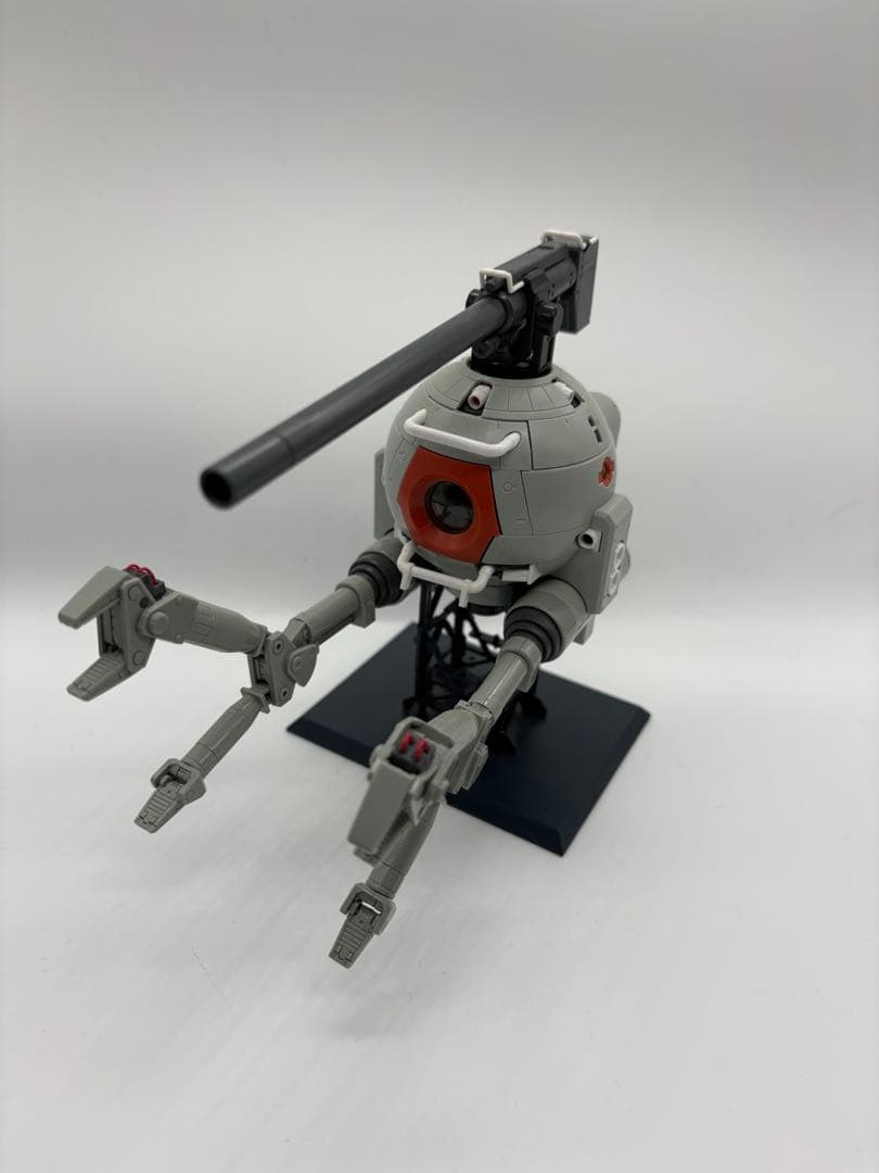 【斉の】ガンプラ完成品　MG 1stシリーズ5体セット+アクションベース