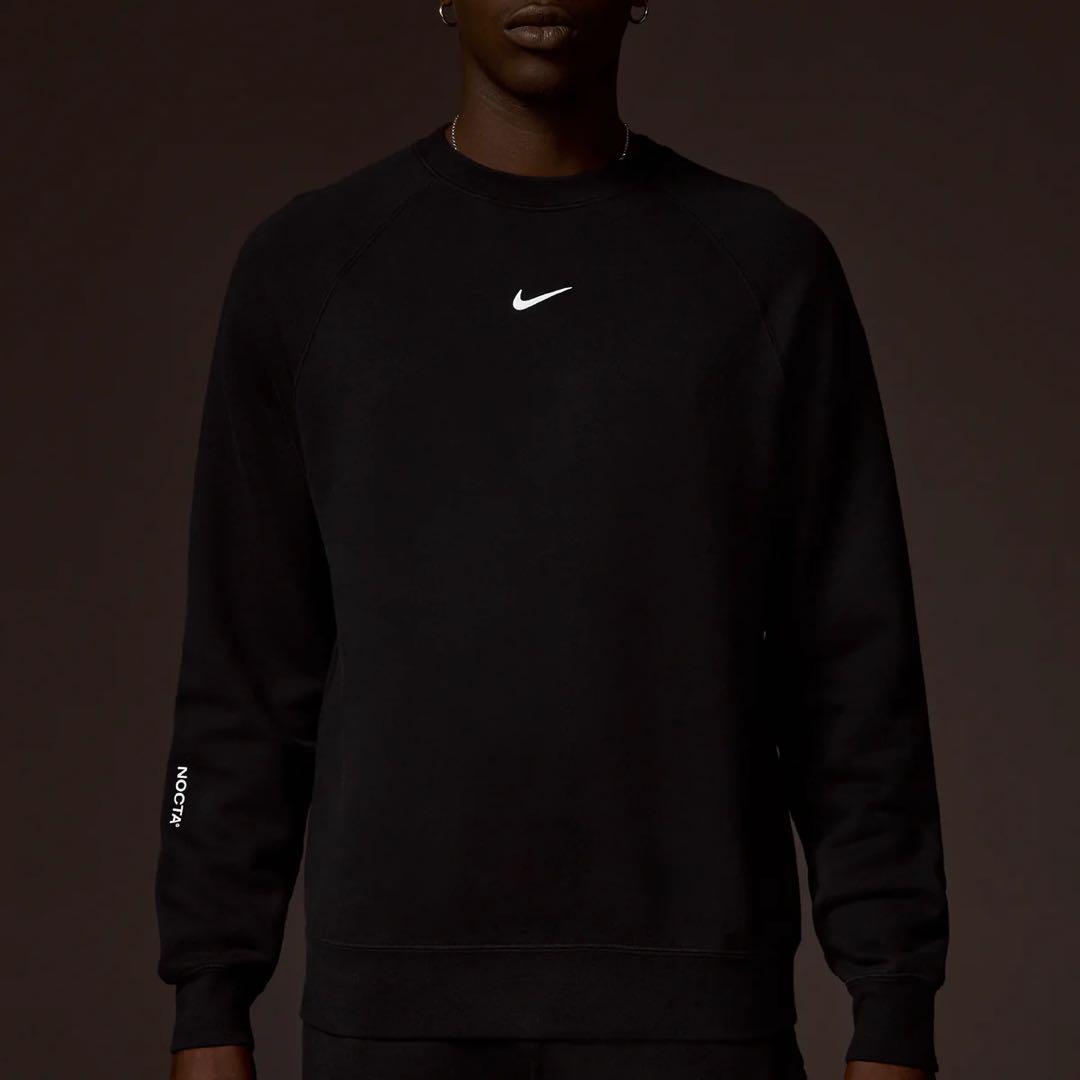 NOCTA Fleece CS Crew BLACK Lサイズ NIKE