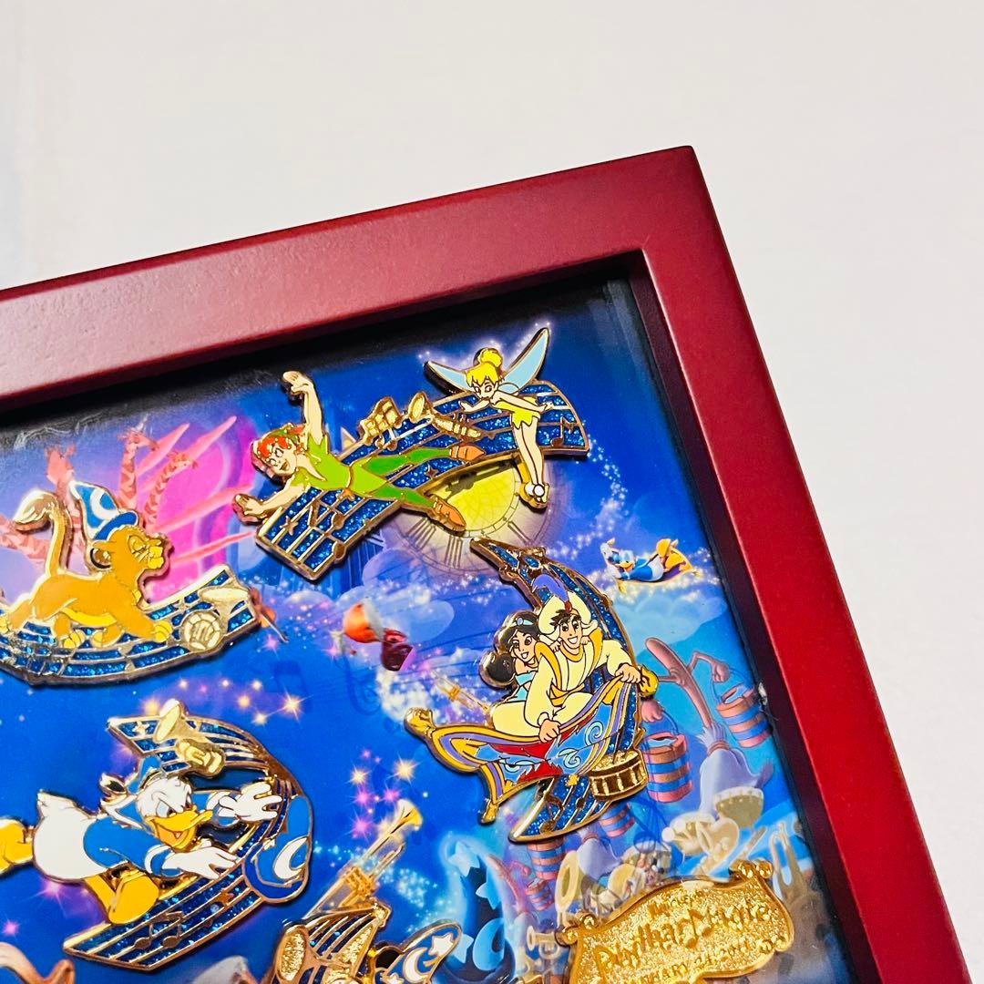 ディズニー　フィルハーマジック　ピンバッジセット　額入り　グランドオープン記念