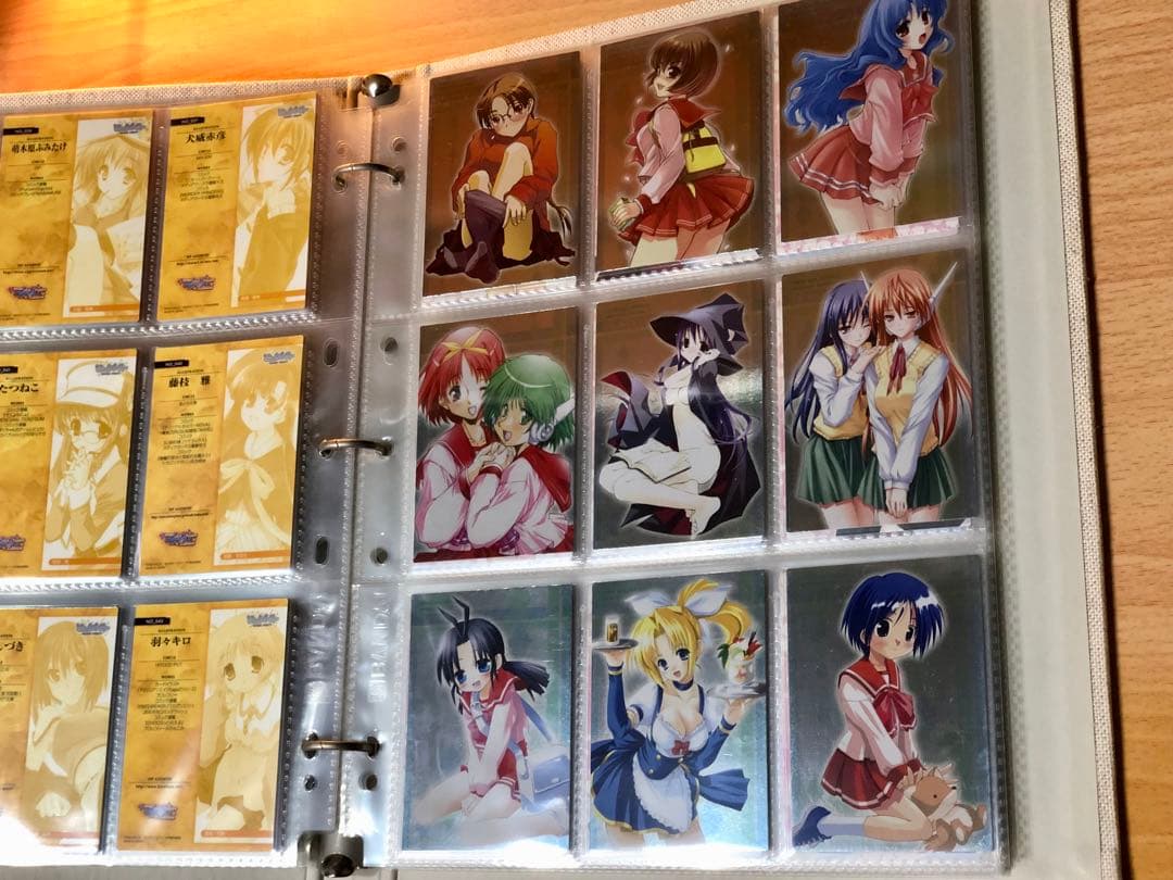 V.I.P Aquaplus Edition トレーディングカード＋バインダー